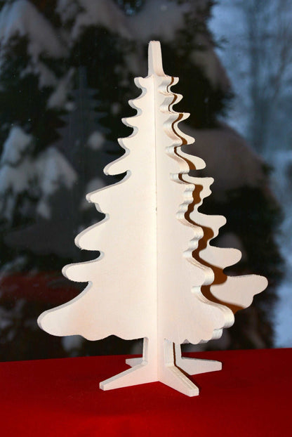 Christmas Tree - CNC router files Christmas Tree laser cut files. CNC files: SVG, DXF, PDF, G code.