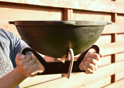 Universalus 5-16 litrų puodo, kazano stovas, padėklas, laikiklis.