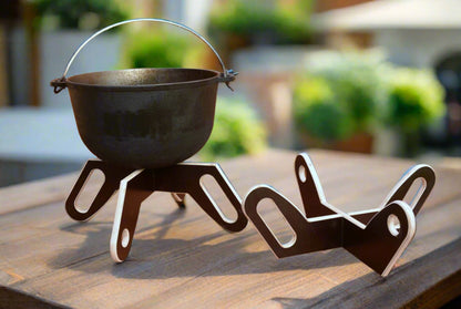 Universalus 5-16 litrų puodo, kazano stovas, padėklas, laikiklis.