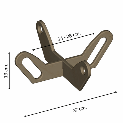 Universalus 5-16 litrų puodo, kazano stovas, padėklas, laikiklis.