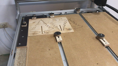 Christmas Tree - CNC router files Christmas Tree laser cut files. CNC files: SVG, DXF, PDF, G code.